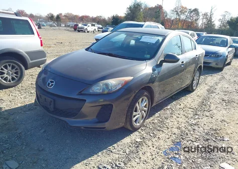 2012 Mazda Mazda3 I Touring из США, поврежденный, VIN JM1BL1V8XC1591182